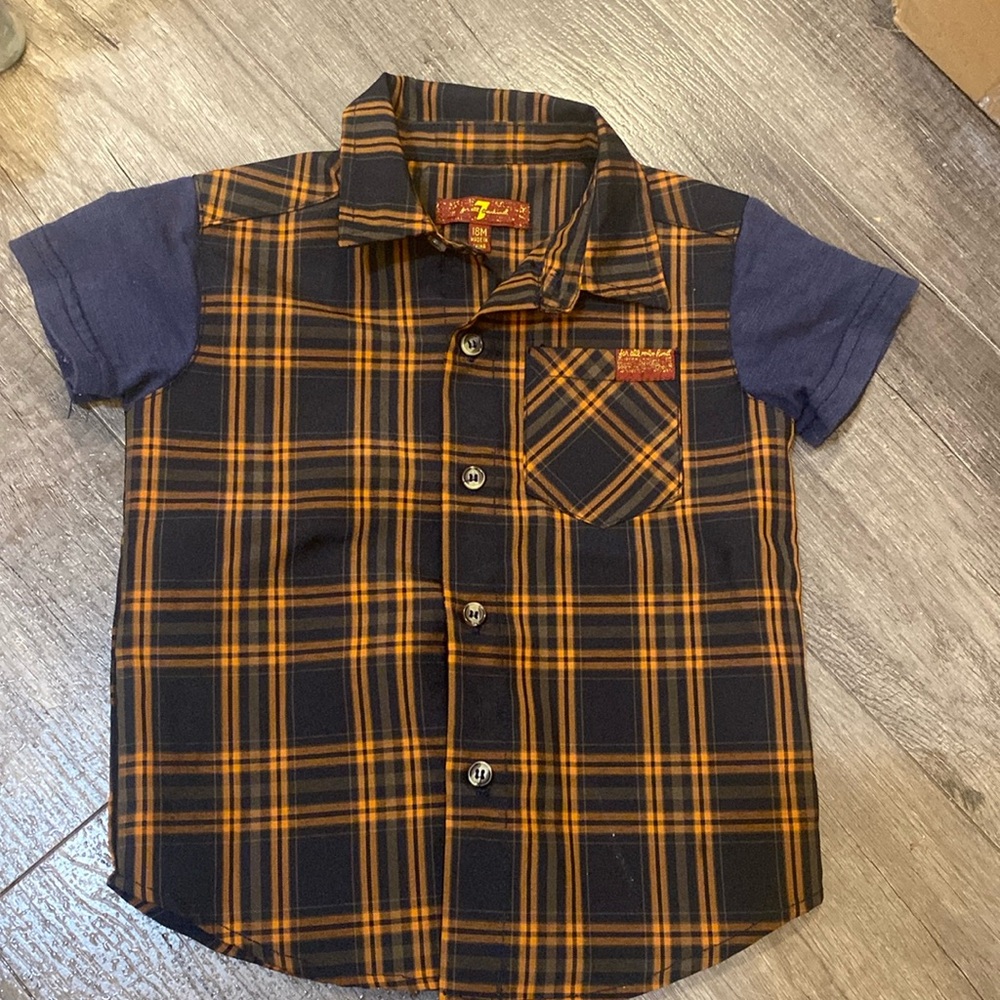 7 for all mankind baby turtleneck, size 18 months
